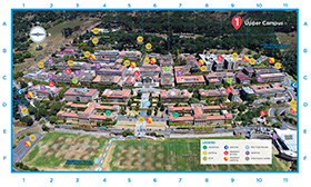 Upper Campus map