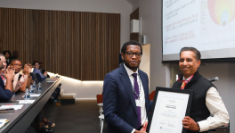 Prof Keertan Dheda, the Head of the Division of Pulmonology, received the 2023 Alan Pifer Award for leading TB research with profound societal impact