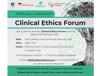 Clinical Ethics Forum